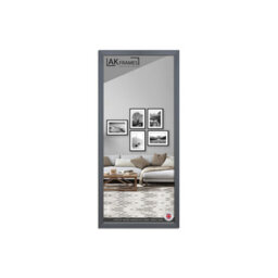 "AK Frames 30X12"" Classic Dark Grey Modern Picture Frame - Poster Frame For Photos, Prints And Wall Art - Elegant Home Decor" - thumbnail 1