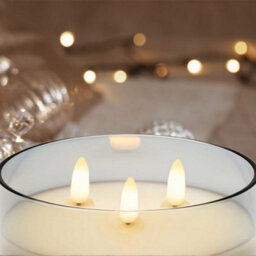 Led Candle Tutumi 302115 Grey 15Cm - thumbnail 9