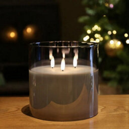 Led Candle Tutumi 302115 Grey 15Cm - thumbnail 6