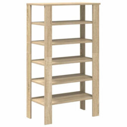 Berkfield Shoe Rack Sonoma Oak 61X32X105 Cm Engineered Wood - thumbnail 6