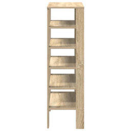 Berkfield Shoe Rack Sonoma Oak 61X32X105 Cm Engineered Wood - thumbnail 5