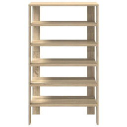 Berkfield Shoe Rack Sonoma Oak 61X32X105 Cm Engineered Wood - thumbnail 4