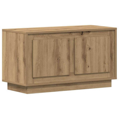 Berkfield Modern Tv Cabinet Artisan Oak 80X35X45 Cm Engineered Wood - image 1