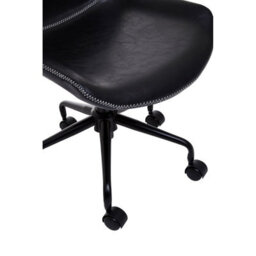 Orsina Comfortable Black Home Office Chair, Ergonomic Work From Home Chair, Movable Ergonomic Chair For House Office - thumbnail 9