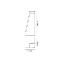 Luminosa Lighting Luminosa Minimal Table Lamp, 5W Led, 3000K, 375Lm, Sand Brown, 3Yrs Warranty - thumbnail 7