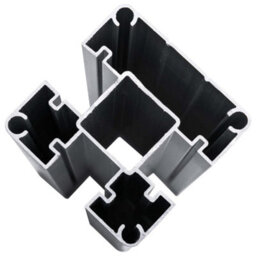 Berkfield Fence Panel Wpc 95X(105-180) Cm Black - thumbnail 6