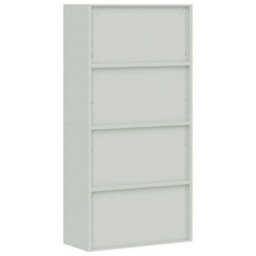Berkfield File Cabinet Light Grey 90X40X180 Cm Steel - thumbnail 6