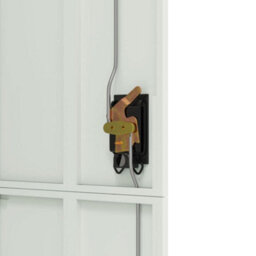 Berkfield File Cabinet Light Grey 90X40X180 Cm Steel - thumbnail 8