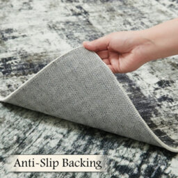 Bedlooms Frost Cashmere Rug 120X170Cm, Modern Abstract Rug, Anti Slip, Stain Resistant, Bed & Dining Room Rug - thumbnail 2