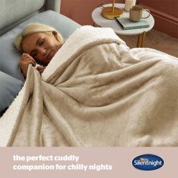Silentnight Snugsie Giant Blanket - Natural - thumbnail 5