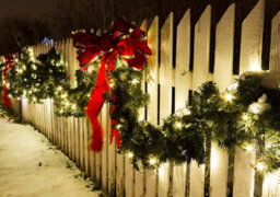 Geezy Christmas Garland With Lights & Timer Mantle Door Stairs Xmas Decor 270Cm 9Ft - thumbnail 9