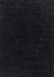 Desire Rugs Plain Living Room Shaggy Area Rugs Black 80X150 Cm - thumbnail 2