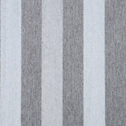 Desser Turin Grey Rattan 2 Seater Sofa & 2 Armchairs Indoor Real Cane Wicker Conservatory Suite W/ Uk Sewn Duke Grey Stripe Fabric - thumbnail 6
