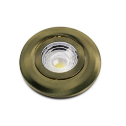 Bronze 6W Led Downlight - 3K Warm White - Dimmable & Tilt Ip44 - Se Home - thumbnail 2