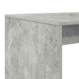 Berkfield Modern Writing Desk Concrete Grey Engineered Wood With A Concrete Finish - thumbnail 8