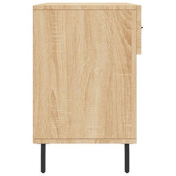 Berkfield Shoe Bench Sonoma Oak 102X35X55 Cm Engineered Wood - thumbnail 7