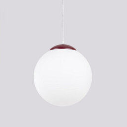 Sollux Lighting Ugo Steel/glass Burgundy 1 Lights Minimalist Pendant Lamps - thumbnail 4