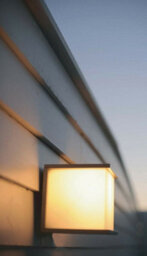 Stylish Outdoor Graphite Wall Light With Led E27 Bulb - thumbnail 2