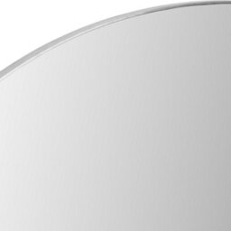 Pacific Lifestyle Arch Wall Mirror Silver Metal Slim Frame 120X90Cm Industrial Minimalist - thumbnail 6