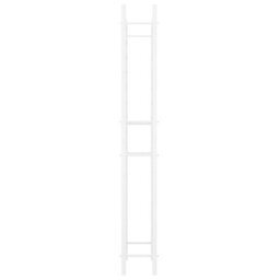 Berkfield Wine Rack For 96 Bottles White Metal - thumbnail 5