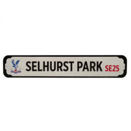 Crystal Palace Fc Deluxe Stadium Plaque Blue/black/white (One Size) - thumbnail 1
