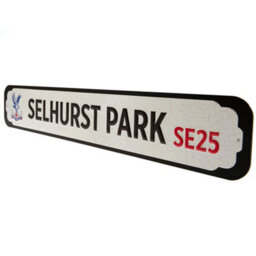 Crystal Palace Fc Deluxe Stadium Plaque Blue/black/white (One Size) - thumbnail 2