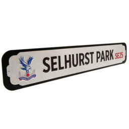 Crystal Palace Fc Deluxe Stadium Plaque Blue/black/white (One Size) - thumbnail 3