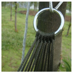Hammock Army Green New Travel Camping Survival Relaxing Sleeping Hammock - thumbnail 3