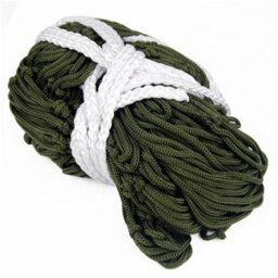 Hammock Army Green New Travel Camping Survival Relaxing Sleeping Hammock - thumbnail 5