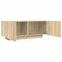 Walplus Tv Cabinet Sonoma Oak 100X35X40 Cm Engineered Wood - thumbnail 7