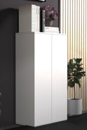 Vcm Chest Of Drawers Sideboard Dalosa 3 Revolving Doors - thumbnail 4