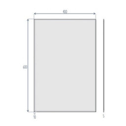 Enki, Horizon, Bm030, 400 X 600mm Rectangular Bevelled Edge Frameless Glass Wall Mirror, Portrait Or Landscape, For Bedroom, Bathr - thumbnail 7