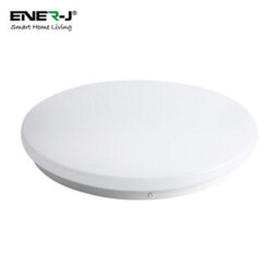 Ener-J Ener J 12W Led Ceiling Light Cct Changeable 250X55mm Ip44 Surface Mount Round Downlight 960 Lumens White - thumbnail 5