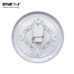 Ener-J Ener J 12W Led Ceiling Light Cct Changeable 250X55mm Ip44 Surface Mount Round Downlight 960 Lumens White - thumbnail 6