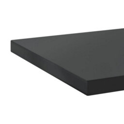 Berkfield Wall Shelves 2 Pcs 100X40X3 Cm Black Stainless Steel - thumbnail 8