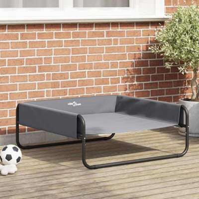 Walplus Light Grey Dog Bed L Oxford Fabric & Steel - Includes 1 X Dog Bed - image 1