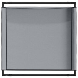 Walplus Light Grey Dog Bed L Oxford Fabric & Steel - Includes 1 X Dog Bed - thumbnail 7