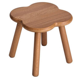 24Cm Solid Wood Square Stool Step Stool - thumbnail 1