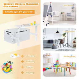 3-In-1 Kids Table & Chair Storage Box - thumbnail 5