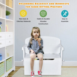 3-In-1 Kids Table & Chair Storage Box - thumbnail 6