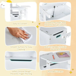 3-In-1 Kids Table & Chair Storage Box - thumbnail 3