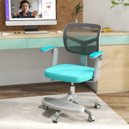 Gainoom Kids Green Desk Chair Children Study Chair W/ Adjustable Height - thumbnail 3