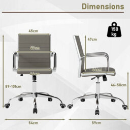 Office Chair Height Adjustable Conference Room Chair - thumbnail 2