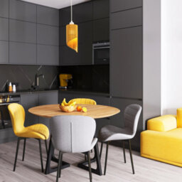 Happy Homewares Modern Designer Satin Gold Tubular Bells Styled Ceiling Pendant Light Shade - thumbnail 6