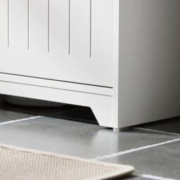 Sobuy Bzr108-Ii-W,under Sink Cabinet Vanity Unit Bathroom Storage Cabinet With 2 Doors Suitable For Pedestal Sinks - thumbnail 8