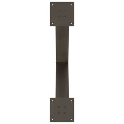Berkfield Dining Table Legs X-Shaped 3 Pcs Natural Steel 70X(72-73) Cm Steel - thumbnail 7