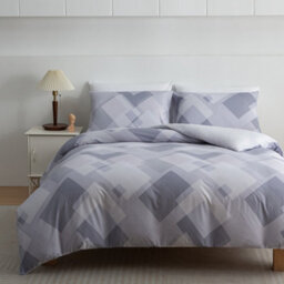 Pamposh Grace Single Duvet Cover Set Premium Brushed Microfiber Duvet Cover Single Ultrasoft Hypoallergenic Reversible With Zipper Closure - thumbnail 2