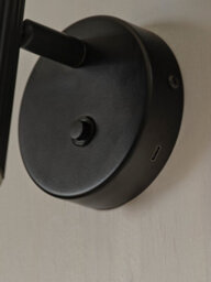 Nordlux Vico Indoor Wall Light Black Metal Sensor Gu10 Ribbed - Plug In Or Mains Powered , Ip20 - thumbnail 7