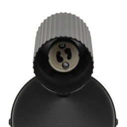 Nordlux Vico Indoor Wall Light Black Metal Sensor Gu10 Ribbed - Plug In Or Mains Powered , Ip20 - thumbnail 5