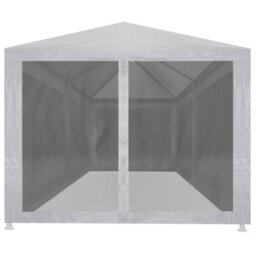 Walplus Party Tent Garden Gazebo Canopy With 6 Mesh Sidewalls 6X3 M - thumbnail 2